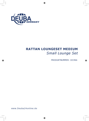 Deuba 101966 Instructions Manual