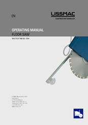 Lissmac MULTICUT 900SGH Operating Manual