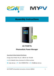 MYPV ESW AC-THOR 9s Assembly Instructions Manual