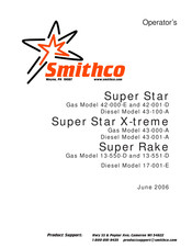 Smithco Super Star 42-000-E Operator's Manual