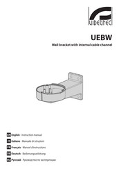 Videotec UEBW Instruction Manual