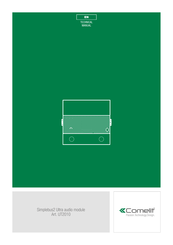 Comelit Simplebus2 UT2010 Technical Manual