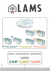 LAMS Laurus 14,40 M2 Assembly Instructions Manual