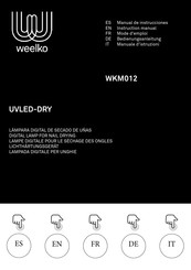 Weelko UVLED-DRY Instruction Manual
