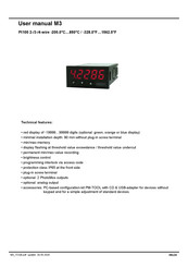 montwill M3-7TR5A.030C.S70xD User Manual