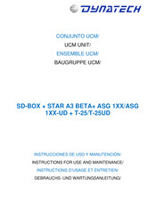 Dynatech ASG 1 Series Instructions For Use And Maintenance Manual