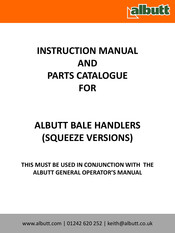 albutt F450 Instruction Manual And Parts Catalogue
