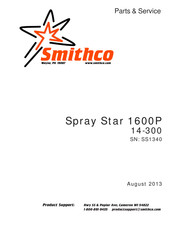 Smithco Spray Star 1600P Parts & Service