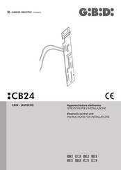 Bandini Industrie AS05020 Instructions For Installations