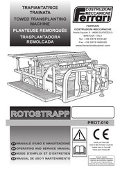 Ferrari ROTOSTRAPP Operating And Service Manual