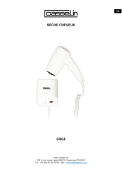 Casselin CSC2 Operating Instructions Manual