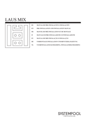 Porcelanosa SYSTEMPOOL LAUS MIX Pre-Installation And Installation Manual