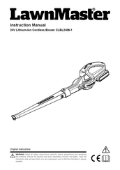 Lawnmaster CLBL2406-1 Instruction Manual