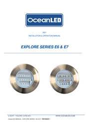 Oceanled E7 Colours DMX Installation & Operation Manual