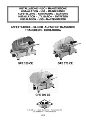 Celme GPE 250 CE Installation Manual