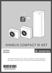 Ariston 3300955 Technical Instructions For Installation And Maintenance