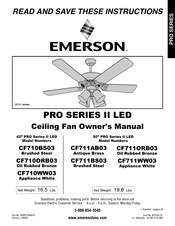 Emerson PRO CF711AB03 Owner's Manual