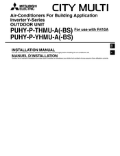 Mitsubishi Electric City Multi PUHY-P-THMU-A-BS Installation Manual