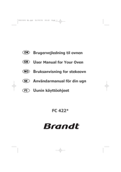 Brandt FC422XN1 User Manual