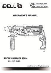 iBell RH26-26 Operator's Manual