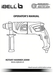 iBell RH20-23 Operator's Manual