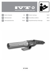 IVT EF-2000 Instruction Manual