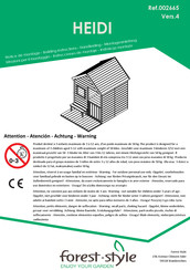forest-style HEIDI Building Instructions