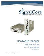 SIGNALCORE 7100072-01 Hardware Manual