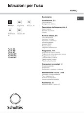 SCHOLTES FL 86 AN Operating Instructions Manual
