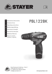 stayer PBL122BK Operating Instructions Manual