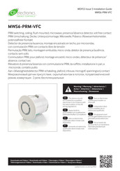 CP Electronics MWS6-PRM-VFC Installation Manual