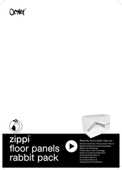 Omlet Zippi Floor Panels Rabbit Pack Manual