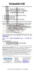 Acksys EmbedAir1000/x2 User Manual