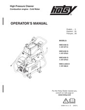 Hotsy HHD 3.4/30 D Operator's Manual