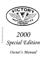Polaris Victory Special Edition 2000 Owner's Manual
