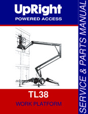 Upright TL38 Service & Parts Manual