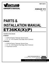 Venturo ET36KXX Owner's Manual