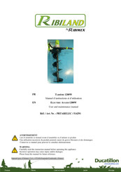 Ribimex 514291 User And Maintenance Manual