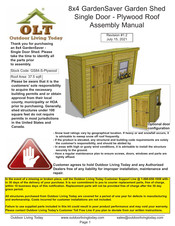 Olt GS84-S-Plywood Assembly Manual