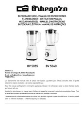 Orbegozo BV 6525 Instruction Manual