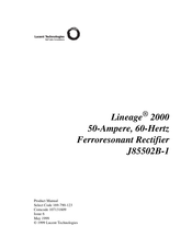 Lucent Technologies Lineage 2000 J85502B-1 Product Manual