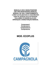 CAMPAGNOLA ECOPLUS 950 Use And Maintenance Manual