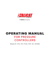 Halma ALICAT SCIENTIFIC PC Operating Manual