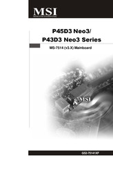 MSI MS-7514 Manual