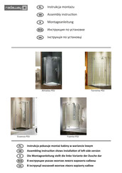 Radaway Almatea PDJ Assembly Instruction Manual