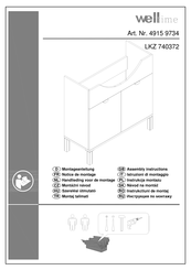 Welltime LKZ 740372 Assembly Instructions Manual