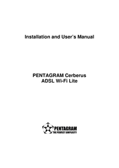 Pentagram Cerberus Wi-Fi Lite Installation And User Manual