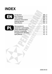 Pentagram P 3105 Quick Installation Manual