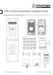 Interlogix ATS111xA-N Series Installation Sheet