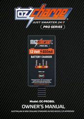 OzCharge OC-PRO80L Owner's Manual
